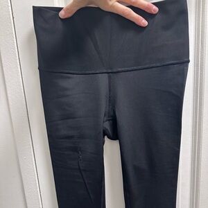 Lululemon Textured High-Waist Black Leggings